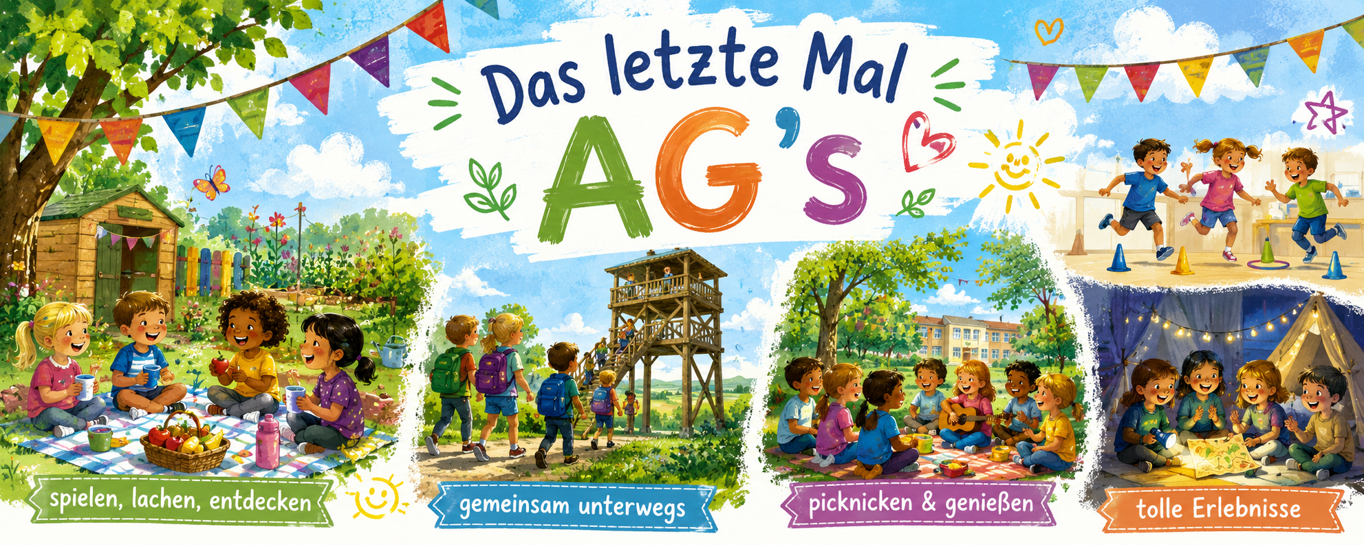 Das letzte Mal AGs in diesem KiTa-Jahr